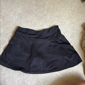 Tek Gear Black Athletic Mini Skater Skort